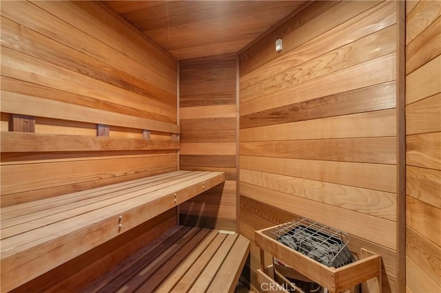 view of sauna / steam room