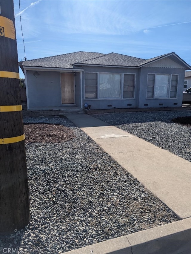 view of ranch-style house