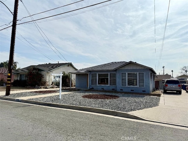 view of ranch-style house