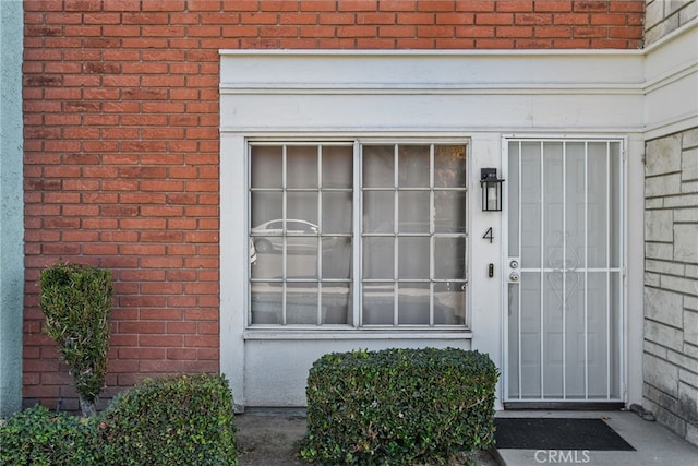 view of entrance to property