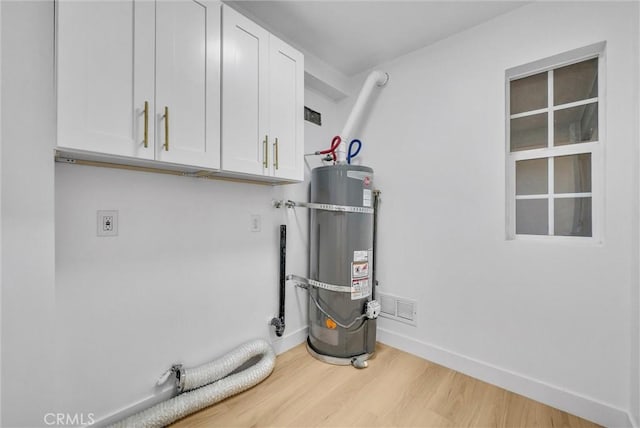 interior space with water heater