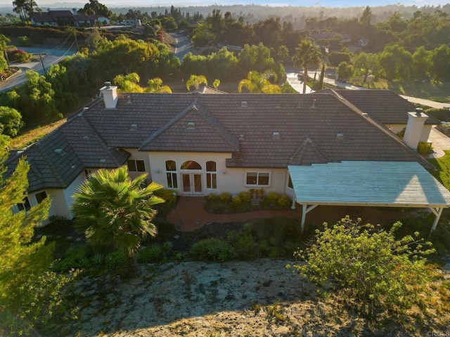 246 Yucca, Fallbrook, CA 92028 - view from above of property