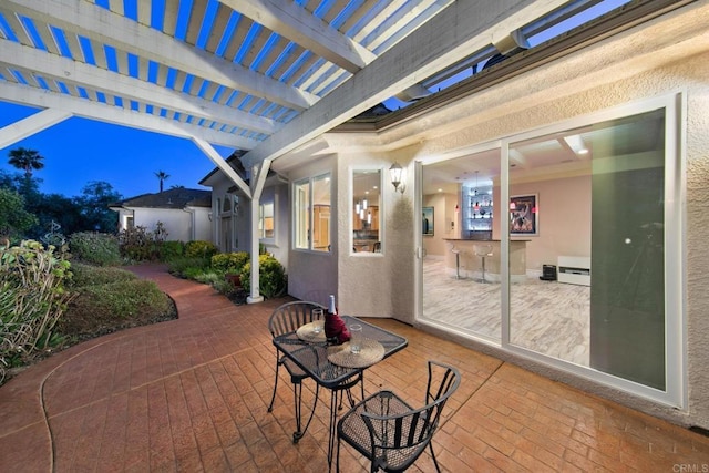 246 Yucca, Fallbrook, CA 92028 - view of patio / terrace featuring a pergola