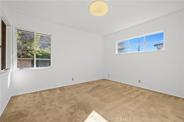 empty room featuring carpet