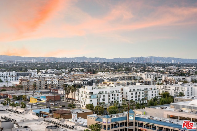 city view featuring a mountain view