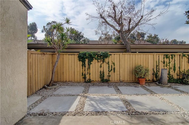 exterior space featuring a patio area