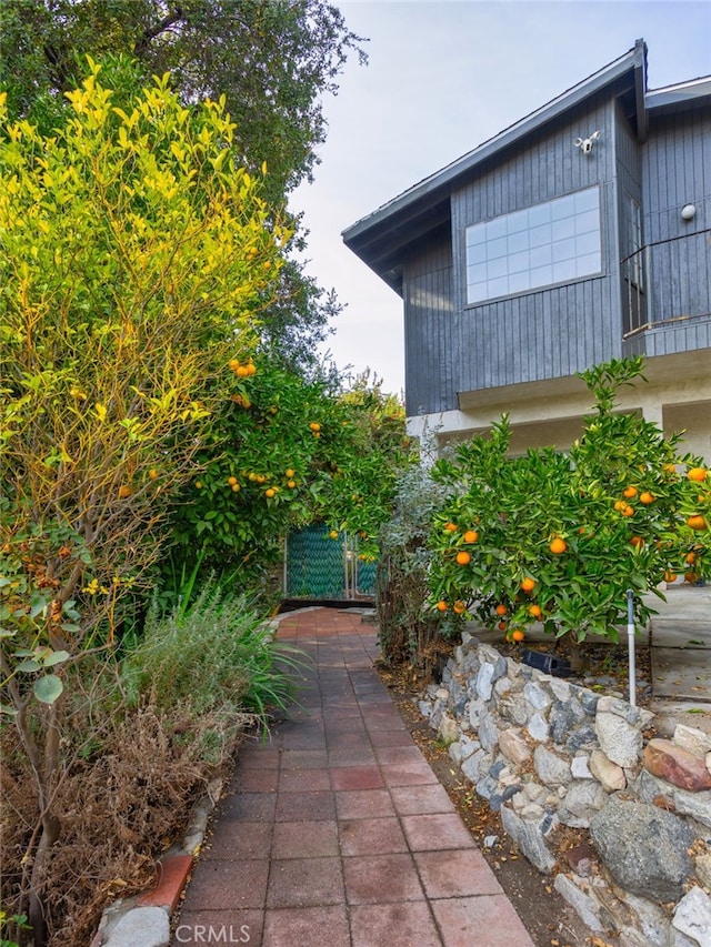 view of home's exterior