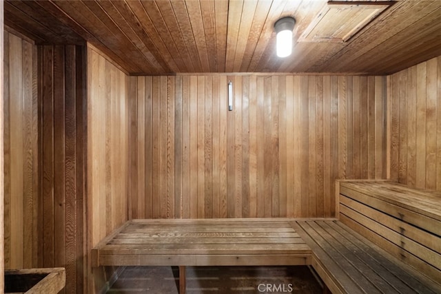 view of sauna / steam room