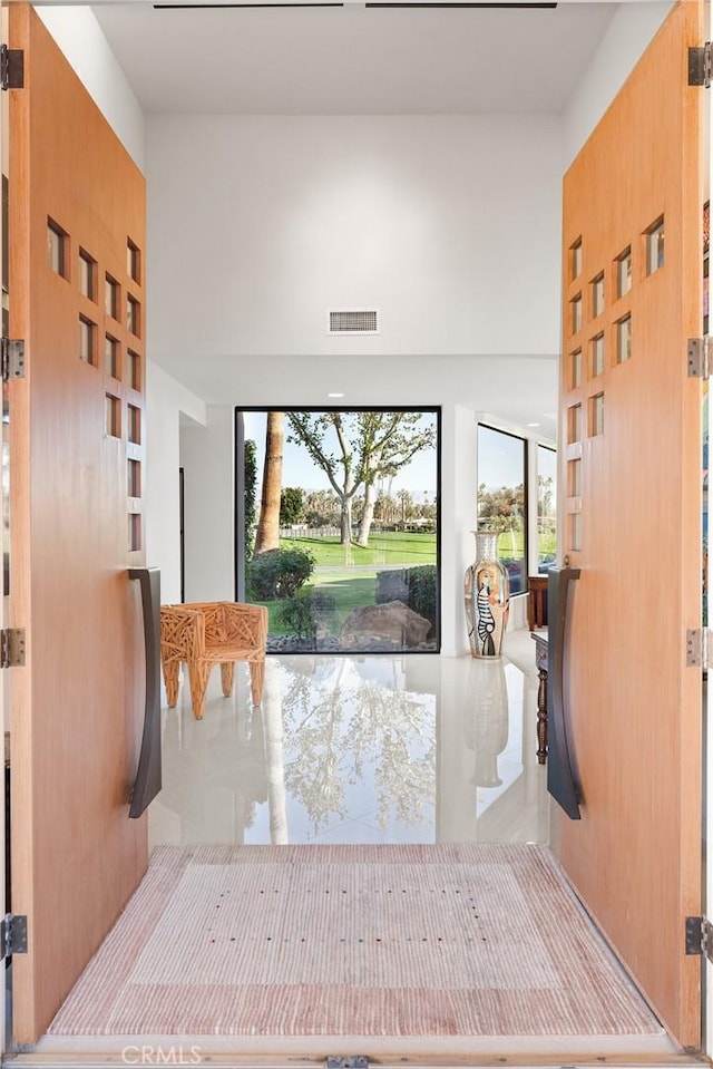 70854 Fairway Dr, Rancho Mirage, CA 92270 - foyer entrance featuring visible vents