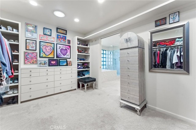 70854 Fairway Dr, Rancho Mirage, CA 92270 - walk in closet with carpet floors