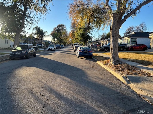 view of street