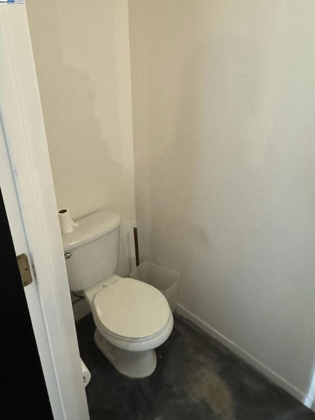 bathroom with toilet