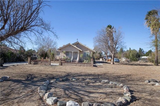 view of front of house