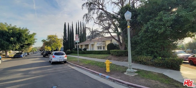 view of street