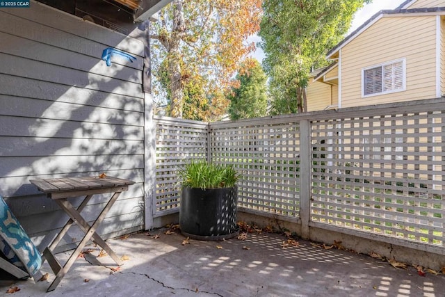 view of patio / terrace