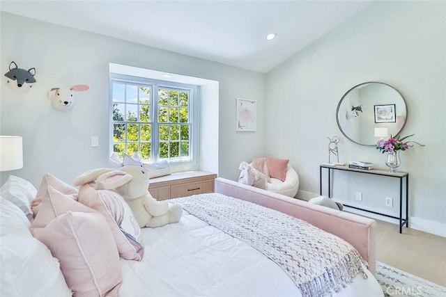 bedroom featuring wood-type flooring