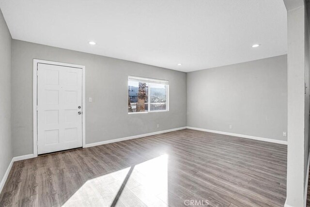 interior space featuring light hardwood / wood-style flooring