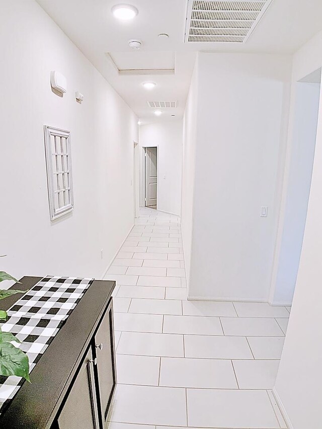 full bathroom with toilet, vanity, tile patterned flooring, and shower / tub combo