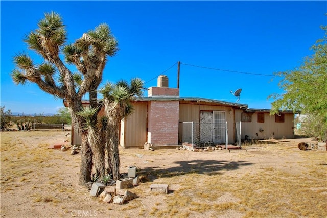 view of rear view of house