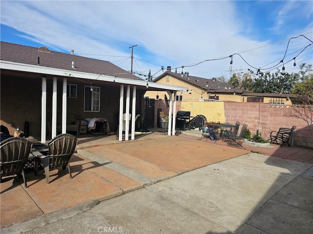 view of patio