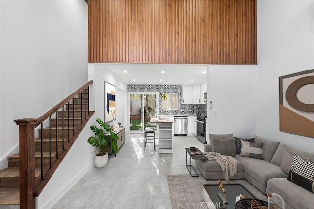 view of living room