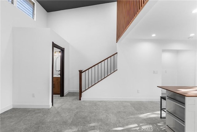 view of unfurnished living room