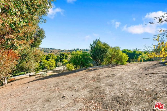 view of landscape with a rural view