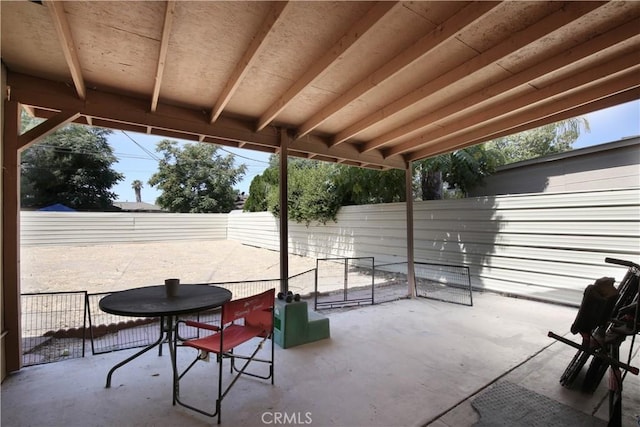 view of patio / terrace