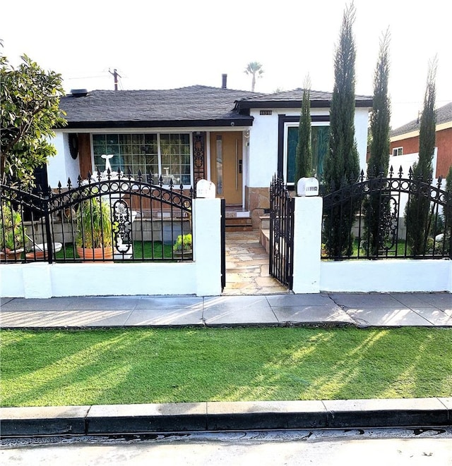 view of ranch-style house