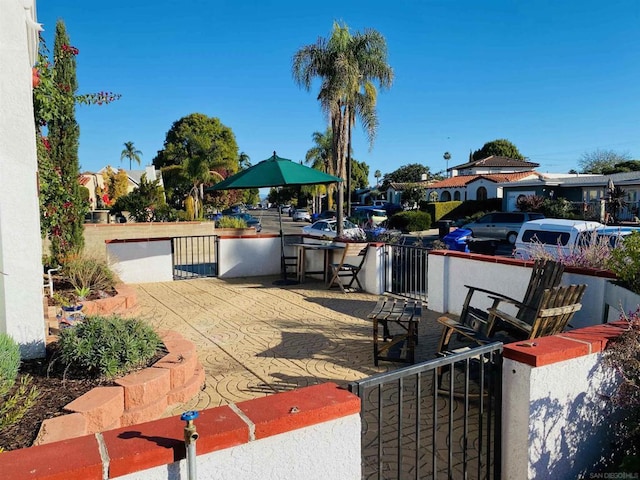 view of patio