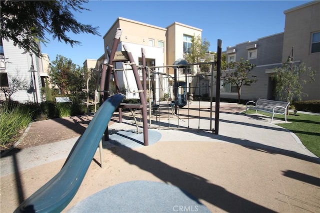 view of play area