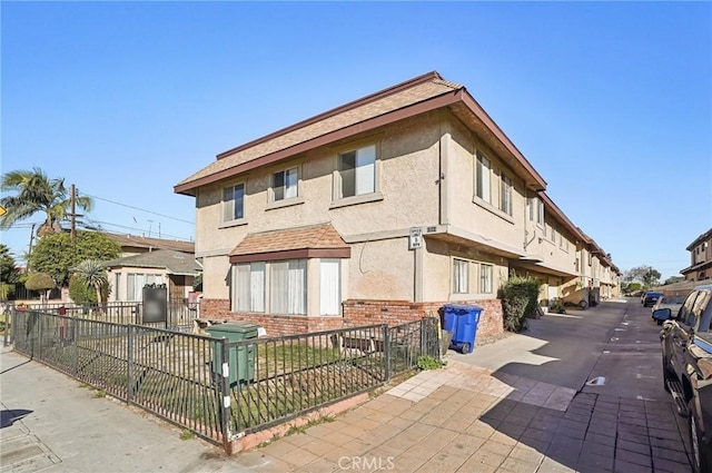 view of rear view of property