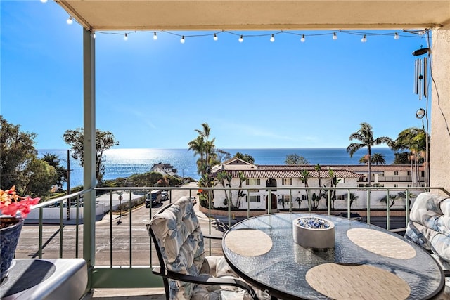 240 Moss St Unit 4, Laguna Beach, CA 92651 - balcony with a water view