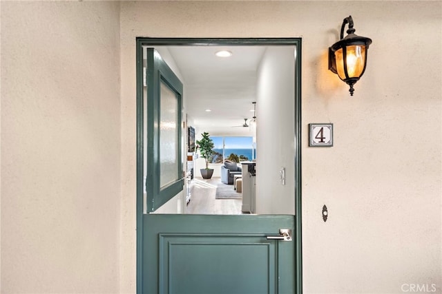 240 Moss St Unit 4, Laguna Beach, CA 92651 - property entrance featuring stucco siding