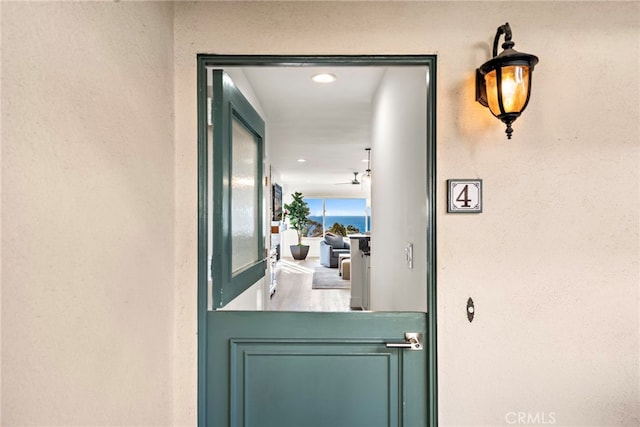 240 Moss St Unit 4, Laguna Beach, CA 92651 - view of exterior entry with stucco siding