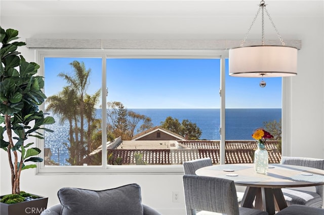 240 Moss St Unit 4, Laguna Beach, CA 92651 - sunroom / solarium with a water view