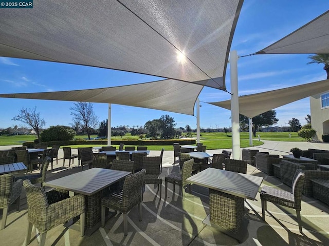 view of patio / terrace featuring outdoor lounge area