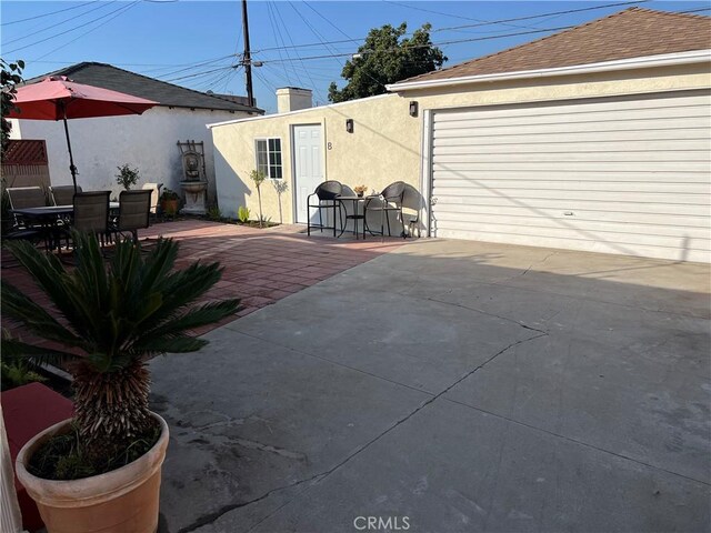 exterior space featuring a patio area