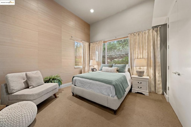 bedroom featuring carpet floors