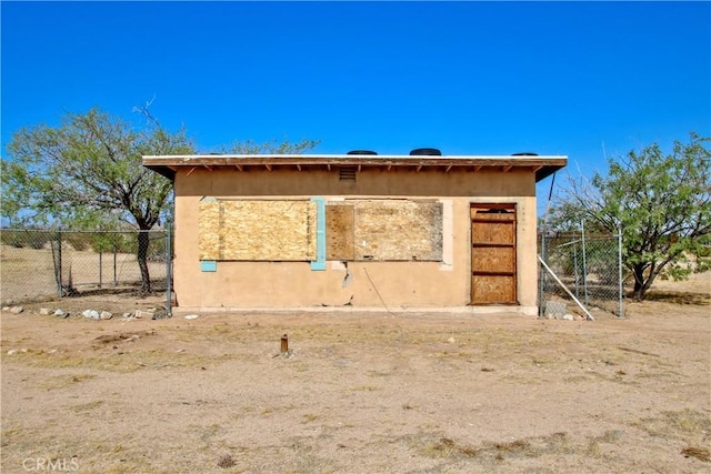 view of side of property