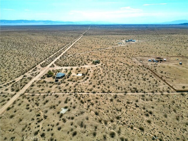 aerial view featuring a mountain view