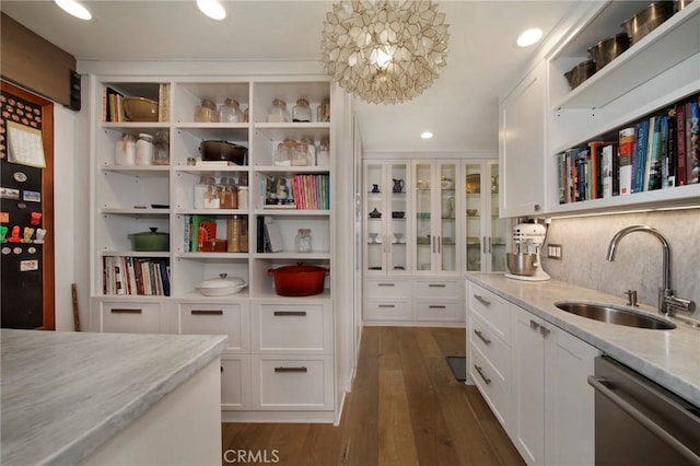 pantry featuring sink