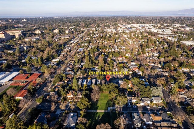 aerial view