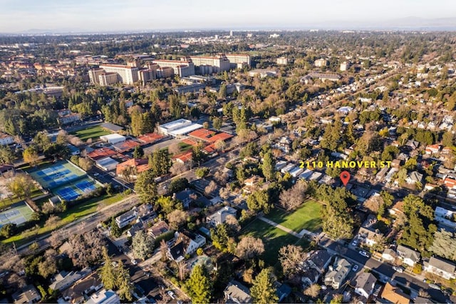 drone / aerial view