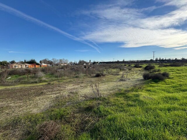 view of landscape featuring a rural view