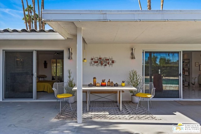 view of patio / terrace