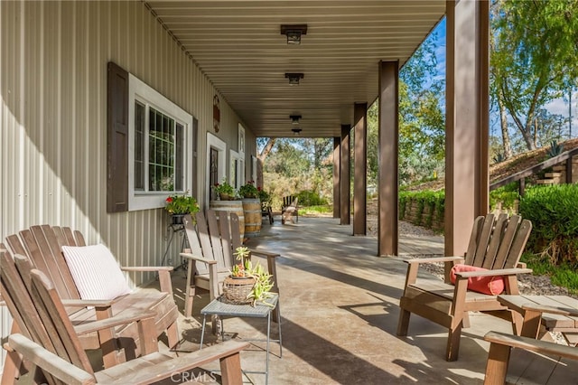 view of patio