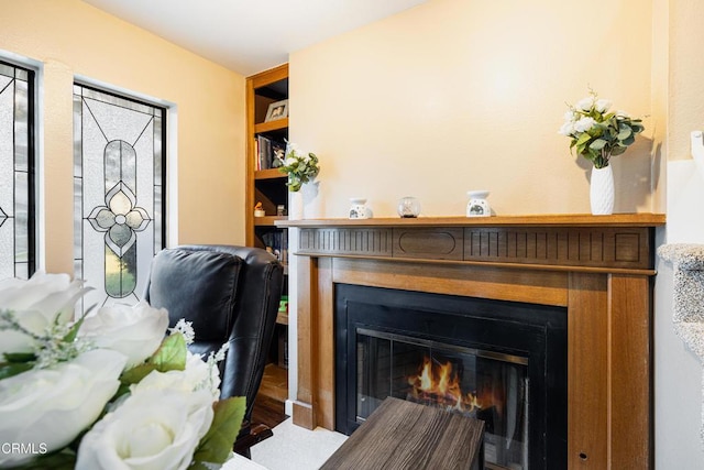 room details featuring hardwood / wood-style floors