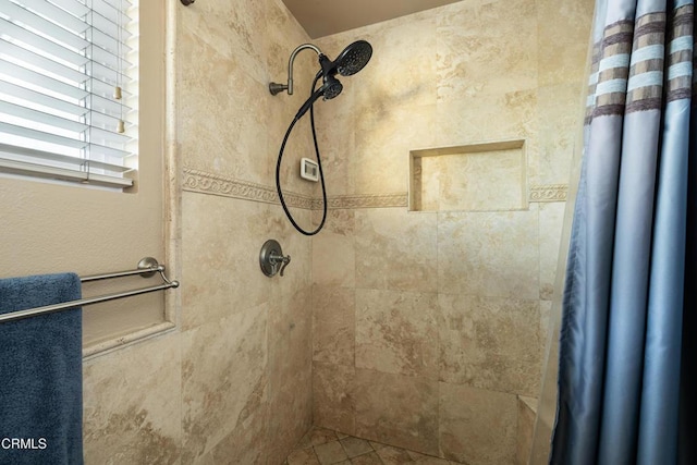 room details with walk in shower