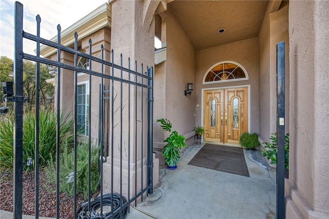 view of entrance to property